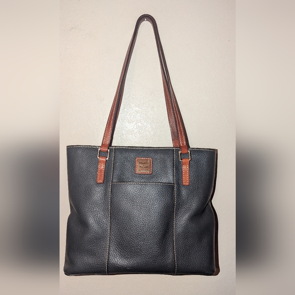 Dooney & Bourke Black and Brown Tote